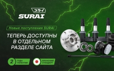 «НОВИНКИ» — теперь найти их на сайте SURAI стало проще