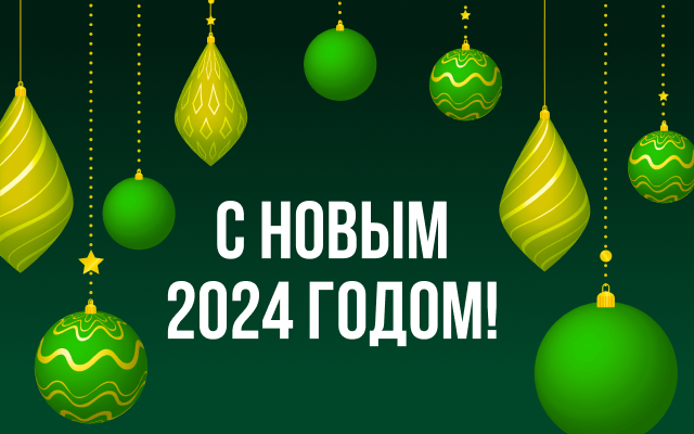 С Новым 2024 годом!