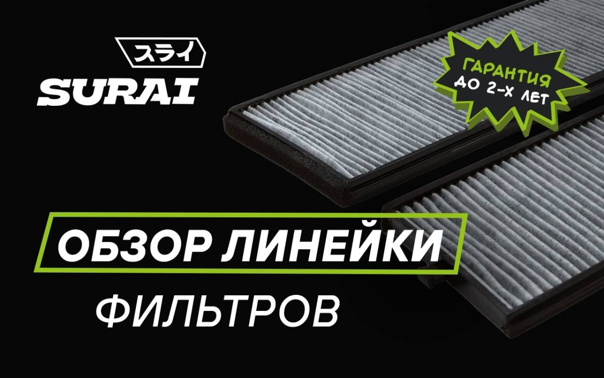 Фильтры SURAI: очистим и защитим!