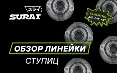 Ступицы SURAI — надежный попутчик в дороге: всегда поддержит и никогда не подведет!