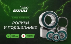 Ролики и подшипники SURAI снова доступны к заказу