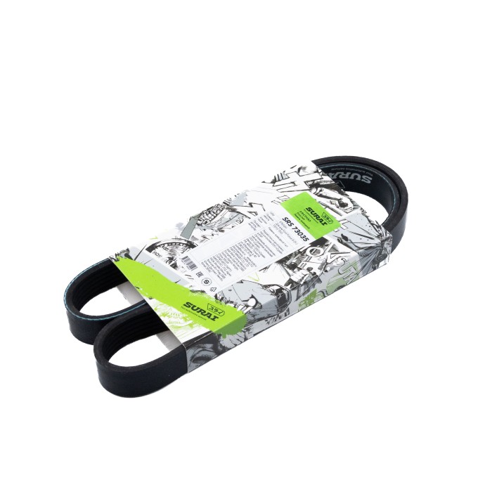 Ремень поликлиновой 6PK962 Ford Focus III (11-) 1.5/1.6 TDCi (SRS 73035) SURAI