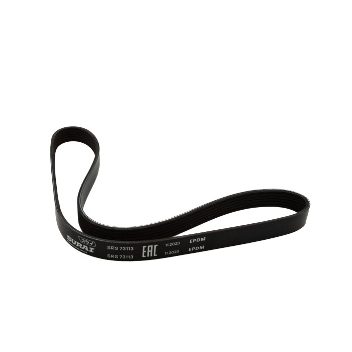 Ремень поликлиновой 6PK1005 Skoda Rapid (12-) 1.2/1.4 TSi (SRS 73113) SURAI