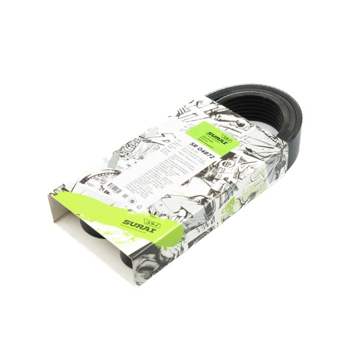 Ремень поликлиновой 7PK1140 Лада Vesta (15-)/Duster (10-) 1.6i (H4M) (SR 04872) SURAI