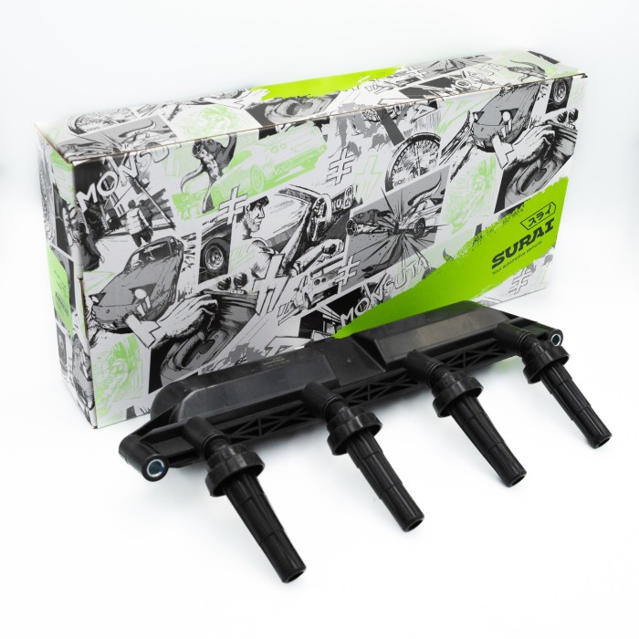Катушка зажигания Peugeot/Citroen 206 (98-)/307 (01-) 1.4i KFW (с обр. связью) (SRS 70746) S