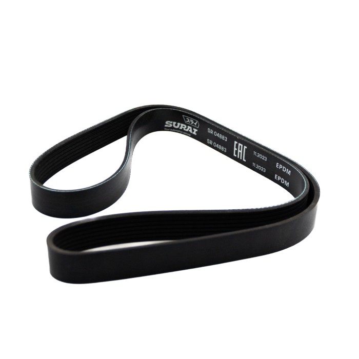 Ремень поликлиновой 7PK1325 УАЗ 3160 Patriot (дв. Iveco) (привода вентилятора) (SR 04883) SURAI