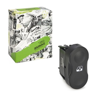 Выключатель переднего стеклоподъемника Lada Largus закругленная (SR 00695) SURAI