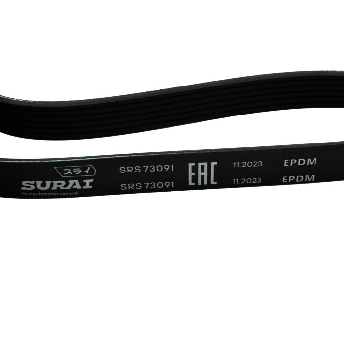 Ремень поликлиновой 6PK1070 Peugeot 307 (00-) 1.4i/1.6i (SRS 73091) SURAI