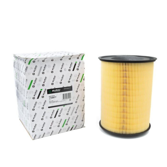 Фильтр воздушный Ford Focus II (05-) 1.4i/1.6i/1.8i/2.0i цилиндрический (SRS 00233) SURAI