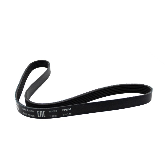 Ремень поликлиновой 6PK1080 Skoda Fabia (07-) 1.4i (SRS 73108) SURAI