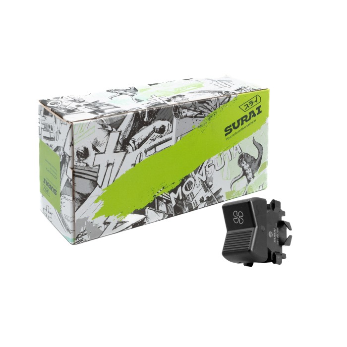 Выключатель мотора отопителя Лада 2101-2107/2121 (3-х позиц.) (SR 00709) SURAI