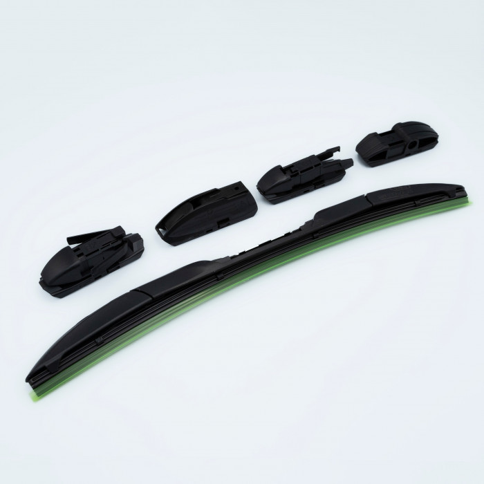 Щетка стеклоочистителя гибридная 360мм (14") 4 адаптера (SRS 70402)