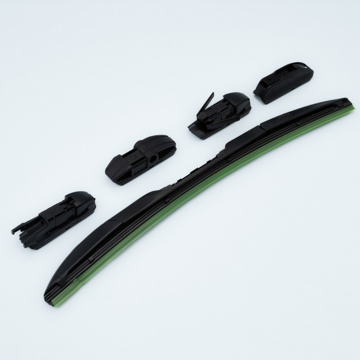 Щетка стеклоочистителя гибридная 380мм (15") 4 адаптера (SRS 70403)