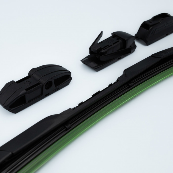 Щетка стеклоочистителя гибридная 380мм (15") 4 адаптера (SRS 70403)