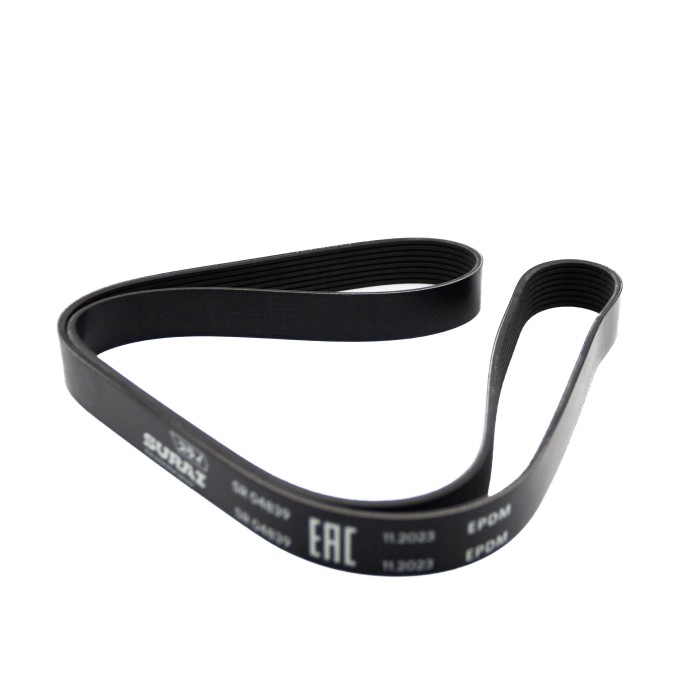 Ремень поликлиновой 8PK1575 КамАЗ (дв. Cummins ISBe/ISDe Eвро-4) (SR 04839) SURAI