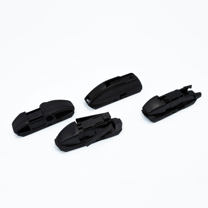 Щетка стеклоочистителя гибридная 450мм (18") 4 адаптера (SRS 70406)