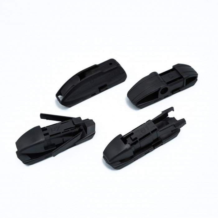 Щетка стеклоочистителя гибридная 475мм (19") 4 адаптера (SRS 70407)