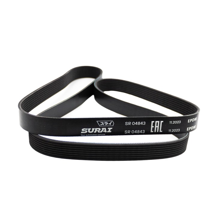 Ремень поликлиновой 8PK1727 КамАЗ (дв. Cummins L, ISLe, QSL) (SR 04843) SURAI