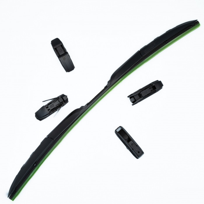 Щетка стеклоочистителя гибридная 550мм (22") 4 адаптера (SRS 70410)