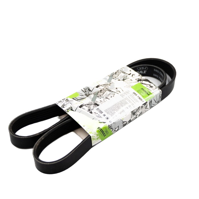 Ремень поликлиновой 6PK1205 Renault Duster (10-) 1.6 16V без A/C (SRS 73097) SURAI