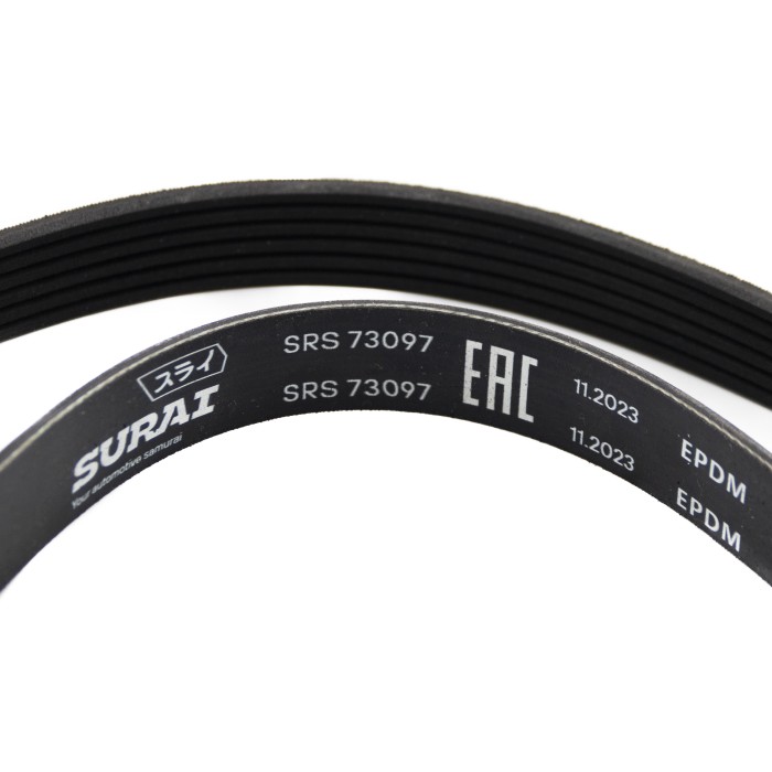 Ремень поликлиновой 6PK1205 Renault Duster (10-) 1.6 16V без A/C (SRS 73097) SURAI