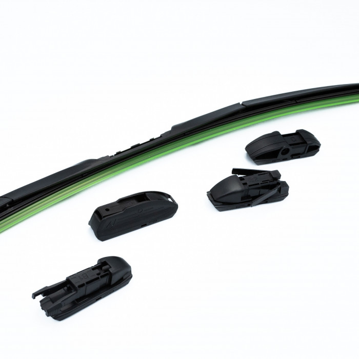 Щетка стеклоочистителя гибридная 600мм (24") 4 адаптера (SRS 70411)