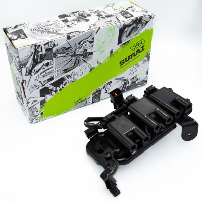 Катушка зажигания Hyundai Santa Fe (04-) 2.7i в сборе (SRS 70661) SURAI