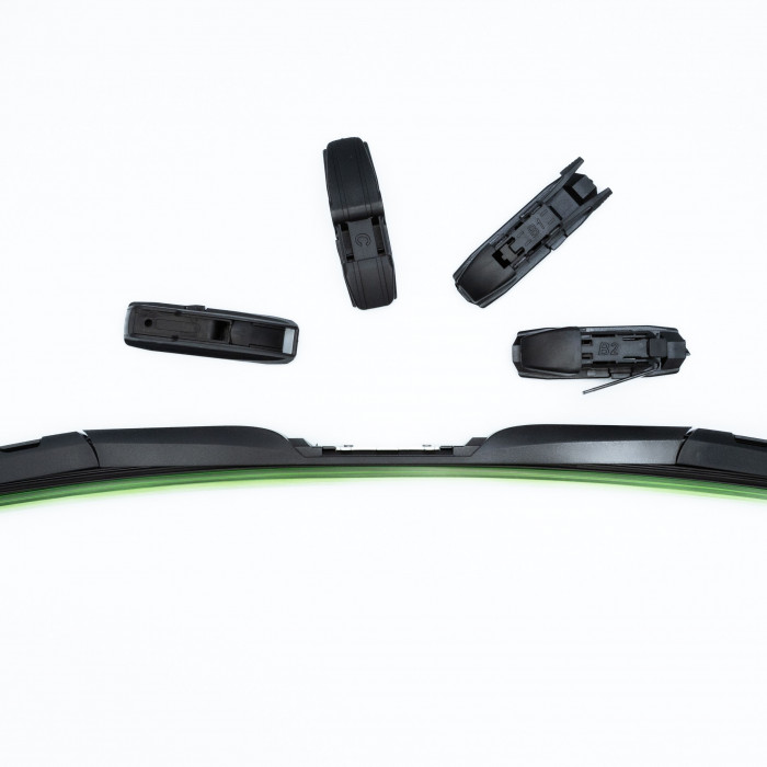 Щетка стеклоочистителя гибридная 650мм (26") 4 адаптера (SRS 70412)