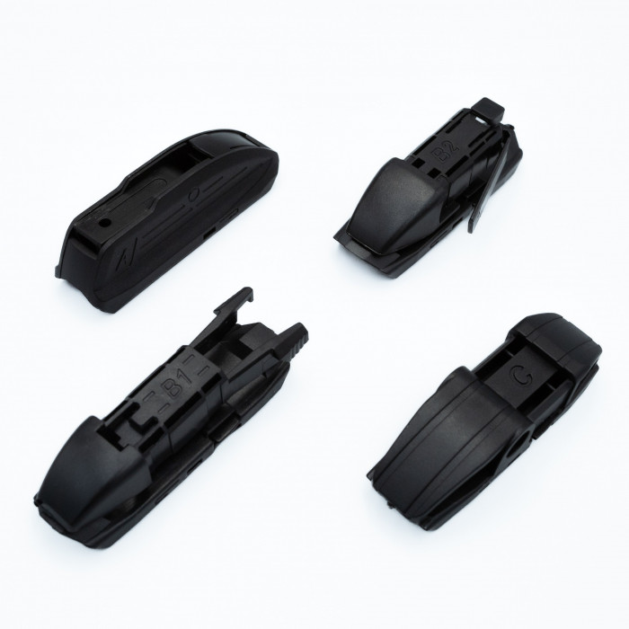 Щетка стеклоочистителя гибридная 650мм (26") 4 адаптера (SRS 70412)