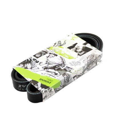 Ремень поликлиновой 6PK1225 Peugeot 206 (98-) 1.4i 16V без A/C (SRS 73088) SURAI