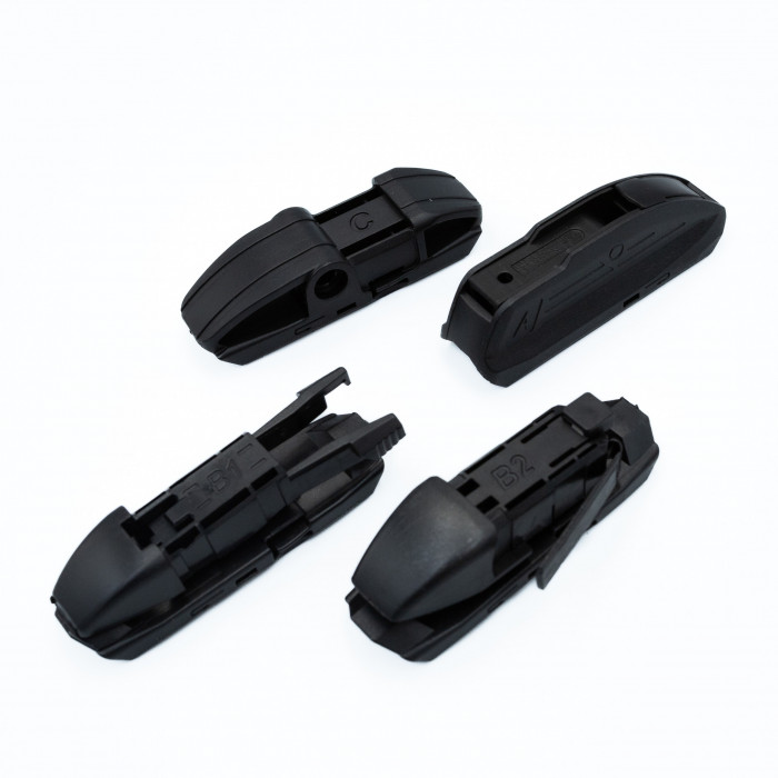 Щетка стеклоочистителя гибридная 700мм (28") 4 адаптера (SRS 70413)