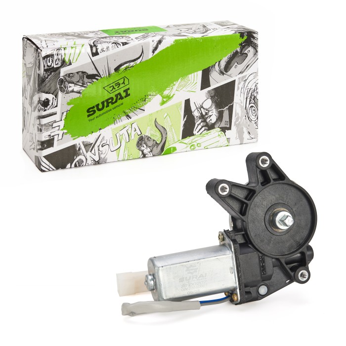 Моторедуктор стеклоподёмника Лада 2108-2109/2110-2115 (левый) (SR 00207) SURAI