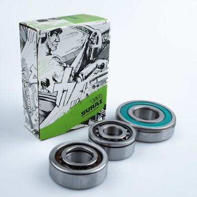 Подшипники КПП Лада 2123 (комплект: подшипники - 6 штук) (SR 01743) SURAI