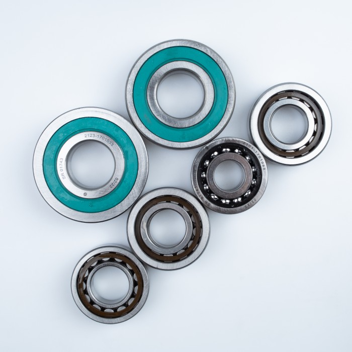 Подшипники КПП Лада 2123 (кмпл: подшип. 6.шт.) (SR 01743) SURAI