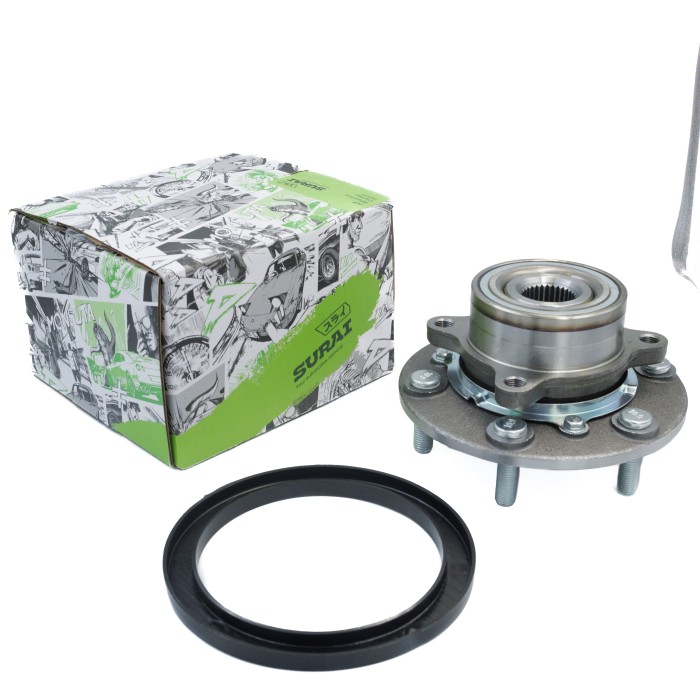 Ступица Mitsubishi L200 (06-)/Pajero Sport (08-) перед. с подшип. (SRS 76187) SURAI
