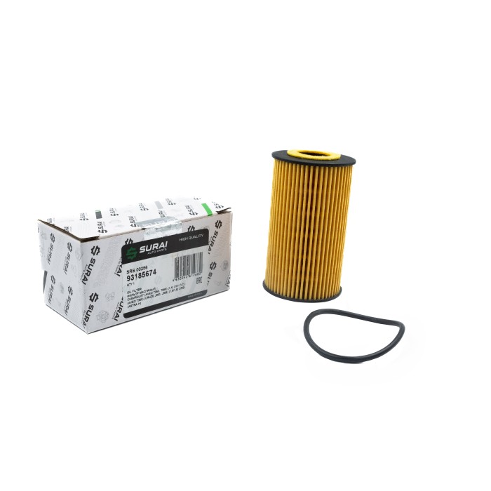 Фильтр масляный Chevrolet Aveo (T250/T255/T300) (08-) (SRS 00256) SURAI