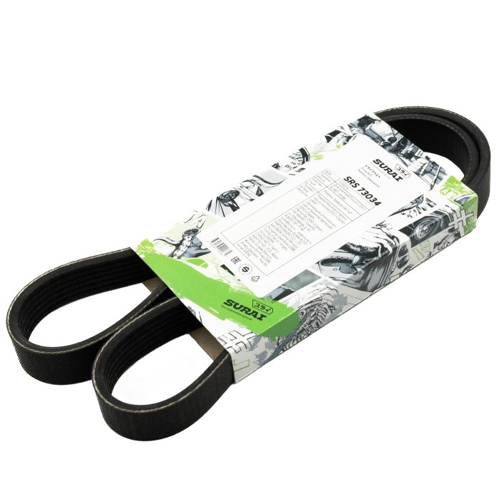 Ремень поликлиновой PK1059E Ford Focus II (05-) ELAST генер. (SRS 73034) SURAI