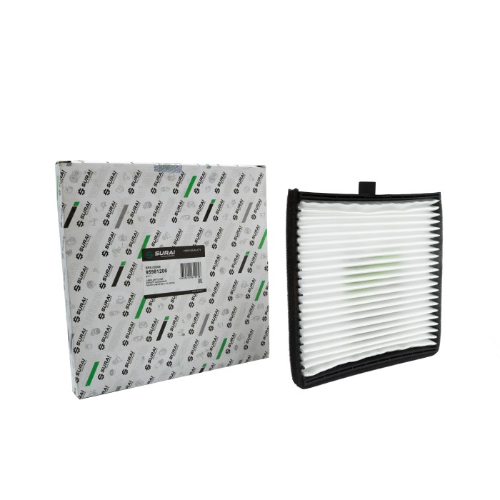Фильтр салонный Chevrolet Aveo (02-) (T200) (SRS 00269) SURAI