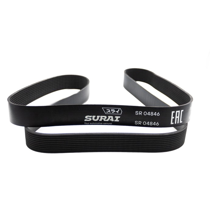 Ремень поликлиновой 10PK1775 КамАЗ 4308 (дв. Cummins ISBe 6.7 Euro-5) (SR 04846) SURAI