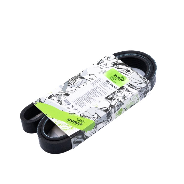 Ремень поликлиновой 6PK1345 Chrysler Sebring (01-) 2.0i/2.4i (SRS 73015) SURAI