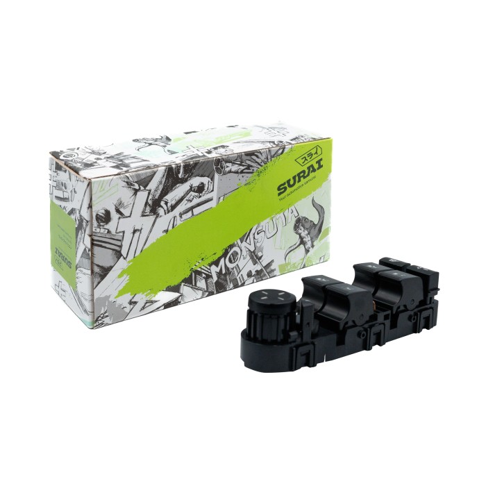 Блок управления стеклоподъемника 2170 (4 кнопки) (SR 00757) SURAI