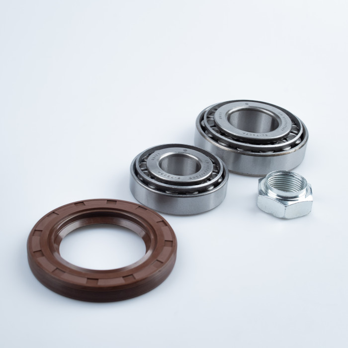 Подшипник ступицы ГАЗ 3302 перед. (кмпл: Подшипник2шт./сальник/гайка) (SR 01737) SURAI