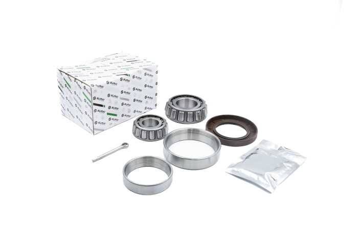 Подшипник ступицы ГАЗ 3302 перед. (кмпл: Подшипник2шт./сальник/шплинт/смазка) (SR 01731) SURAI