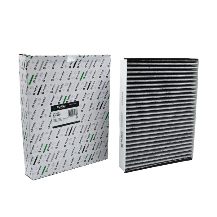 Фильтр салонный Ford Focus III (10-) угольный (SRS 00259) SURAI
