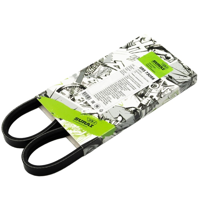 Ремень поликлиновой 3PK675 Hyundai Tucson (04-) 2.0i (SRS 73056) SURAI