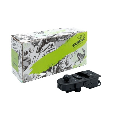 Блок управления стеклоподъемника Калина (люкс) (SR 00759) SURAI