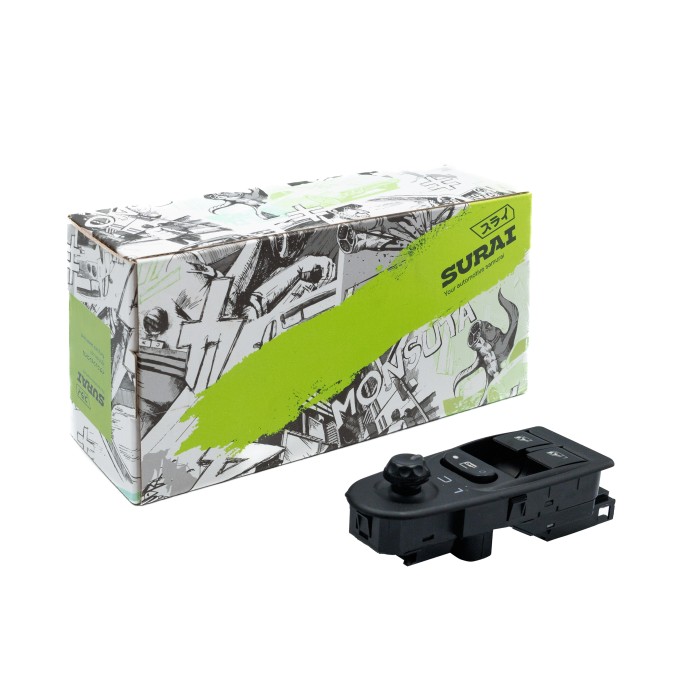 Блок управления стеклоподъемника Калина (люкс) (SR 00759) SURAI