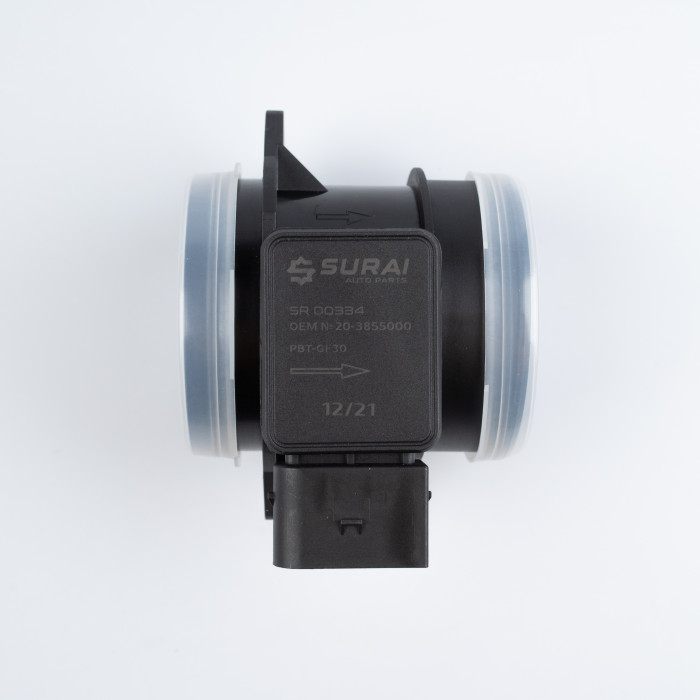 Датчик массового расхода воздуха ГАЗ с дв. ЗМЗ 406 Евро-1/2 (пленочный) (SR 00334) SURAI