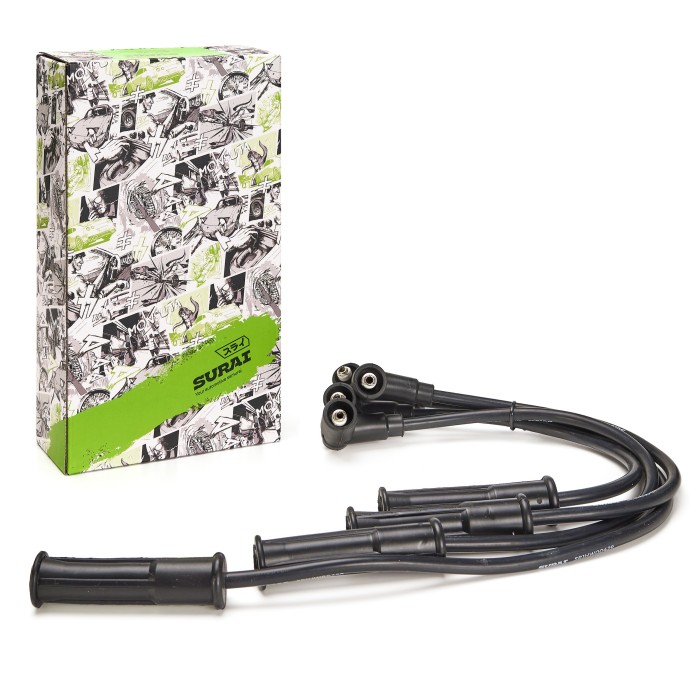 Провода высоковольт. cиликон. кмпл. LADA Largus, Renault Logan, Sandero 1.4/1.6 8кл (SR1HW00429) SURAI