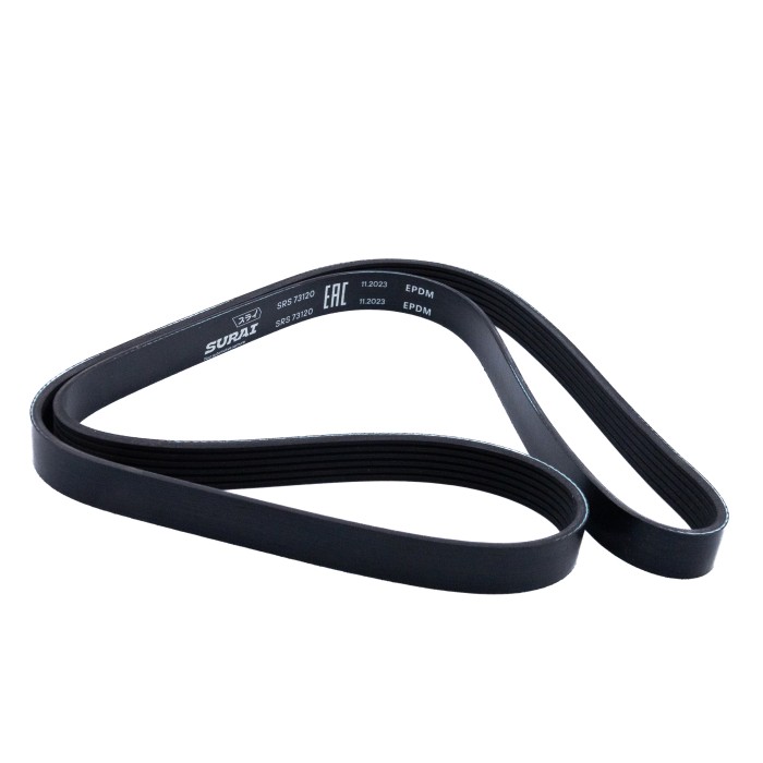 Ремень поликлиновой 6PK1480 Toyota Corolla E120 (00-) 1.9D (SRS 73120) SURAI